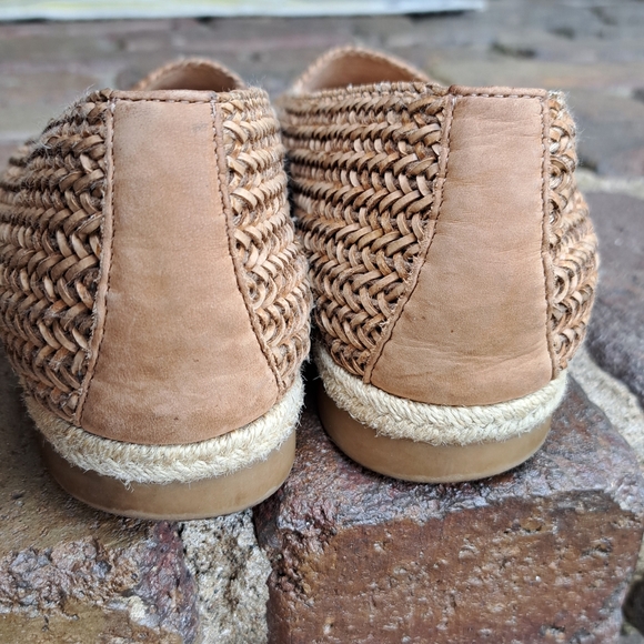 Paul Green Women's Tan Woven Flats Size 9 B1 - Picture 5 of 10